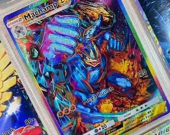 M マシャンプ Ex gx ポケモンカード - Etsy 日本