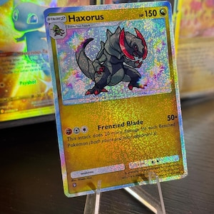 Haxorus Ex - Etsy Haxorus Ex - Etsy