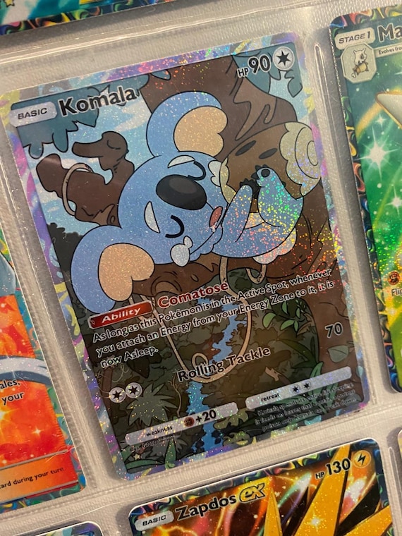komala pokemon card Komala Card Fan Art