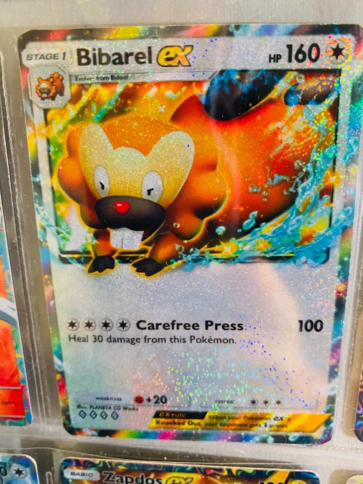 bibarel pokemon card value REVERSE HOLO Bibarel 32/100 LP / VLP Stormfront Pokemon Card