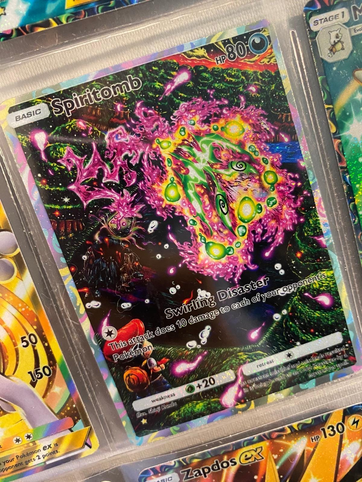 spiritomb pokemon card price Amazon.com: Pokémon - Spiritomb 089/193 Paldea Evolved main image 0