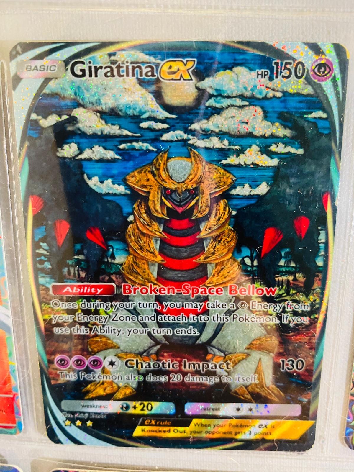 Giratina Card Fan Art - Etsy Israel Giratina Card Fan Art - Etsy Israel