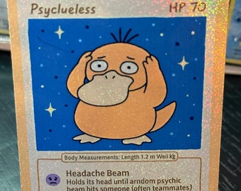 Psyduck card fan art