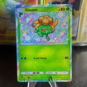 shiny gloom pokemon card - 198/197 - Obsidian Flames - Illustration Rare Stage 1 Gloom Shiny  Crimson Blaze