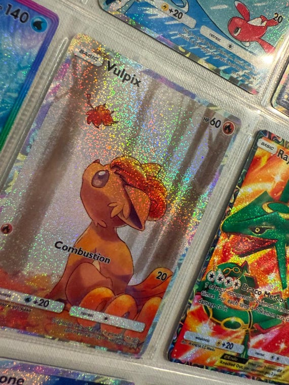 Vulpix Card Fan Art - Etsy Vulpix Card Fan Art - Etsy