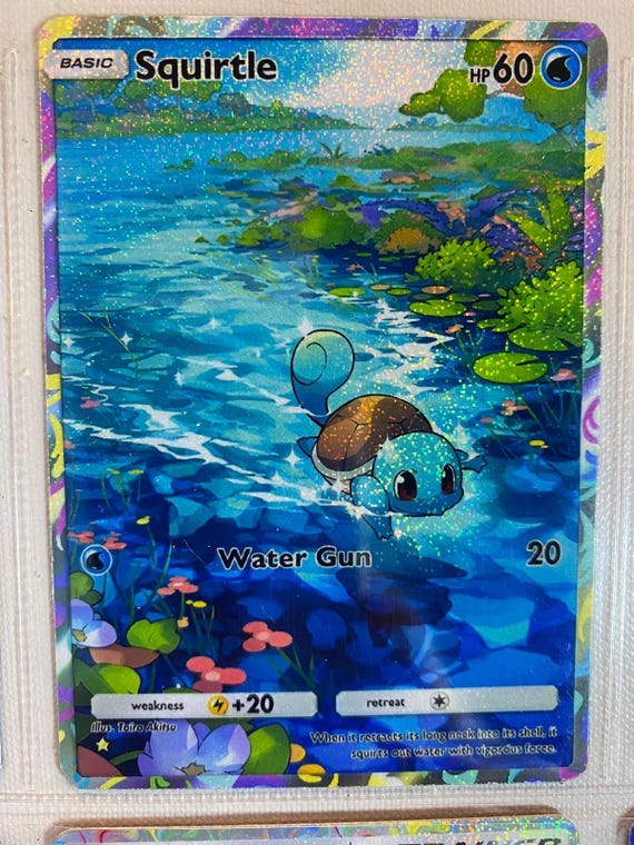 Squirtle card fan art Squirtle card fan art