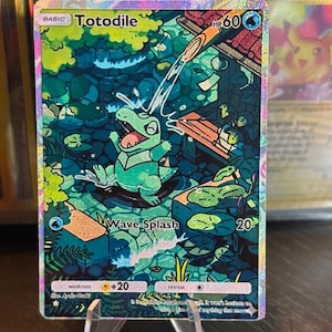 shiny totodile pokemon card Shiny Totodile