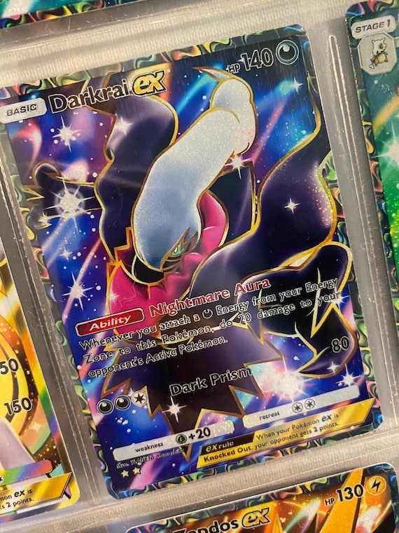 shiny darkrai pokemon card GX Pokmon Collection Box Once during your turn (before your attack) Pokmon TCG: Shining Legends Figure
