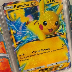Tarjeta de Pokémon personalizada de alta calidad, alternativa, genética, Apex, Triumph, Light, Space Time, Smackdown, aplicación de bolsillo promocional de Pikachu TCG