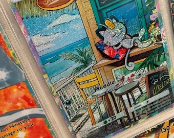 Arte de fan de la tarjeta Meowth de Alola