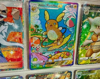 Alolan Raichu Card Fan Art