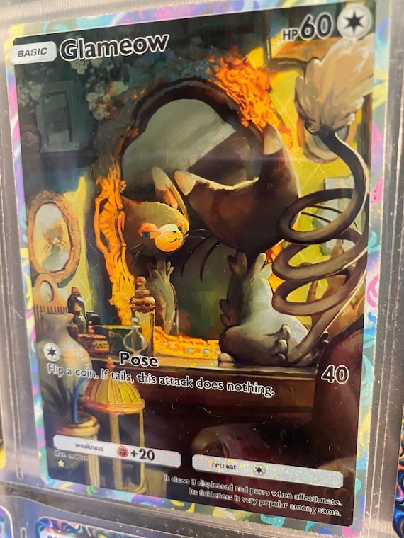 glameow pokemon card Pokemon - Glameow (93/122) - XY Breakpoint - Reverse Holo : Buy Online at  Best Price in KSA