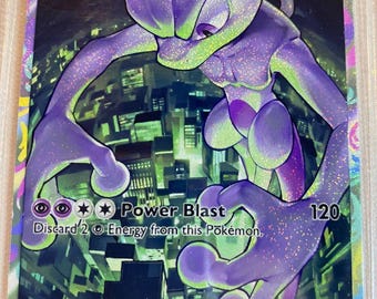 ギャラクシーミュウツーVMAXポケモンカード - Etsy 日本