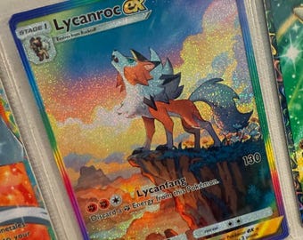 Lycanroc GX (secret) Holo SM Guardians Rising 156/145 (custom | Proxy) - Etsy Lycanroc GX (secret) Holo SM Guardians Rising 156/145 (custom | Proxy) - Etsy