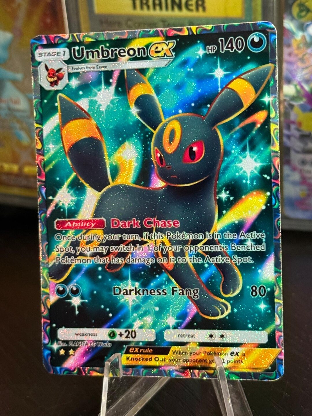 umbreon pokemon card art Umbreon Card Fan Art