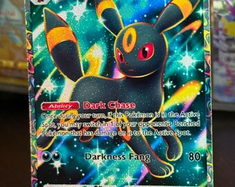 ブラッキー EX SAR カスタムポケモンカードディスプレイフレームケース