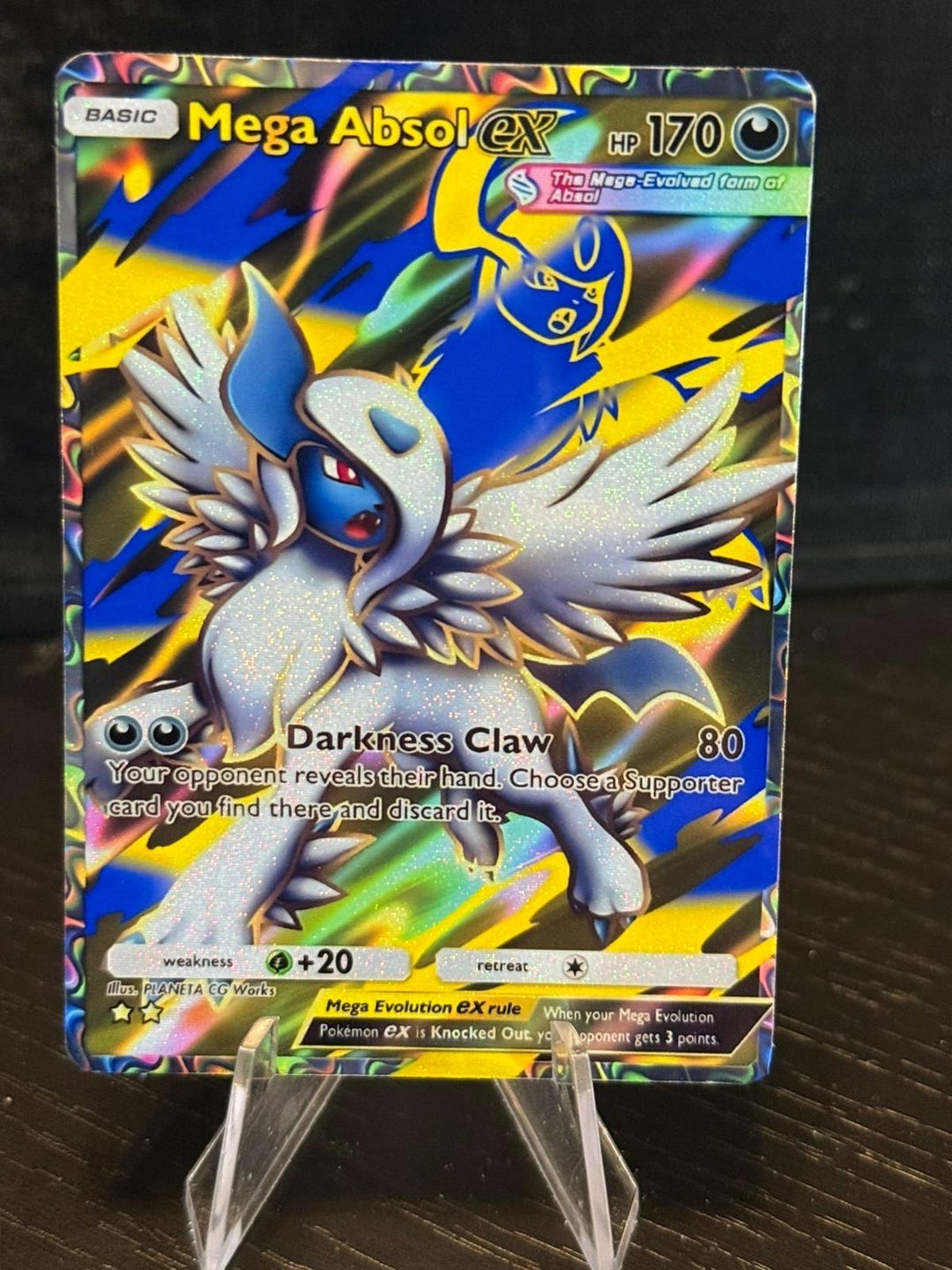 absol pokemon card value Mega Fan Art Gx2 / None / 1 SV03 Absol - 81/145
