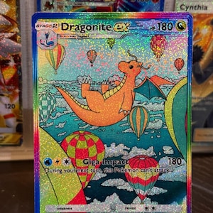 ドラゴンナイトEXポケットアプリTCG高品質プロキシポケモンカードカスタム代替フルアートシャイニングレヴェリー天界の守護者セットイーブイグローブ