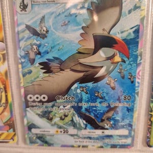 Staraptor ex pocket app tcg proxy de haute qualité carte Pokémon personnalisée art complet génétique apex île mythique espace temps smackdown