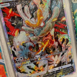 Drampa EX シャイニーポケットアプリ TCG 高品質プロキシ ポケモンカード カスタム代替 フルアート シャイニングレヴェリー 天界の守護者 A3