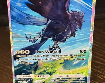 Corviknight Card Fan Art - Etsy