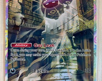 Lord Weezing VMAX Pokemon Card - Etsy