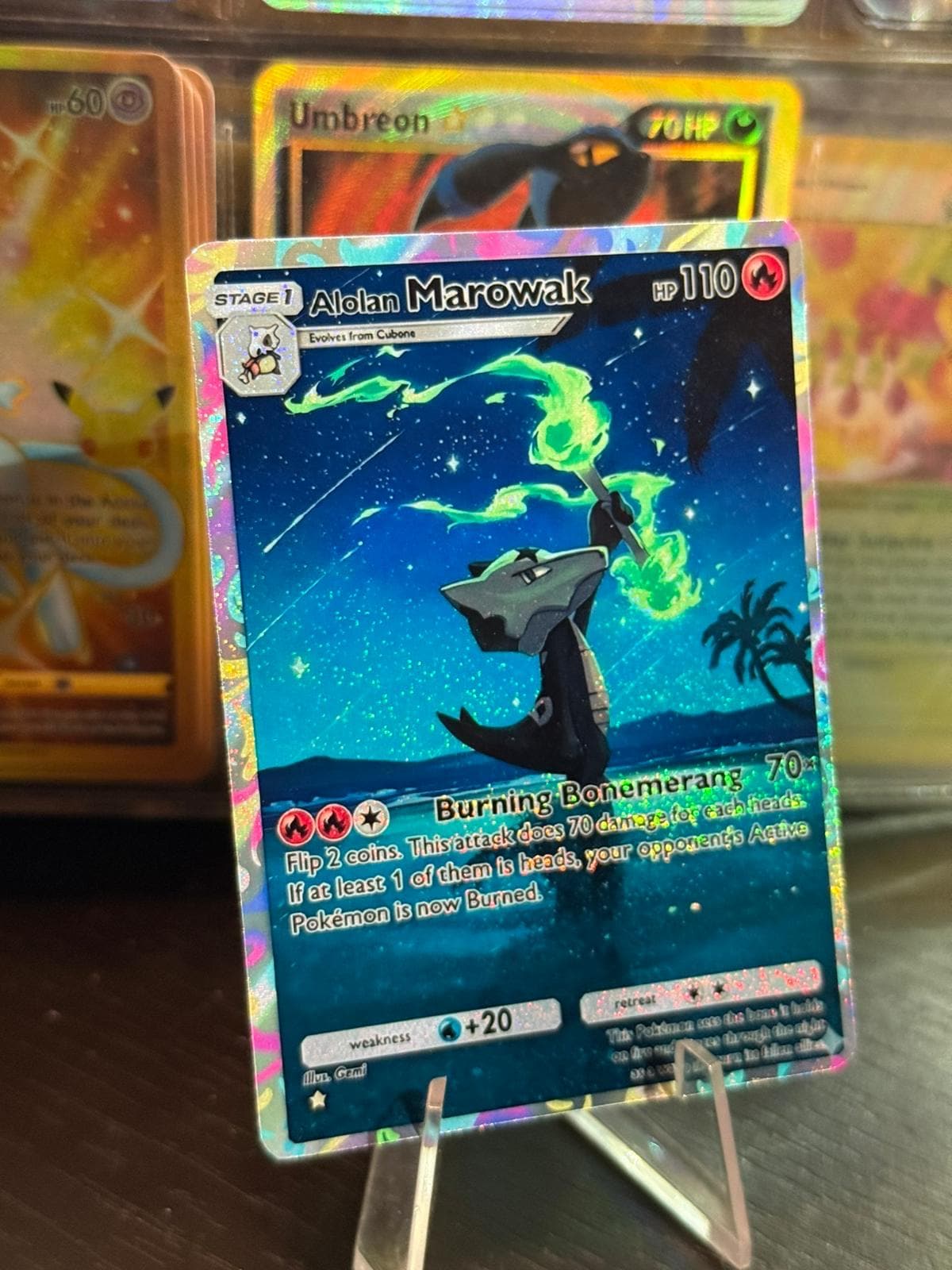 Alolan Marowak Card - Etsy