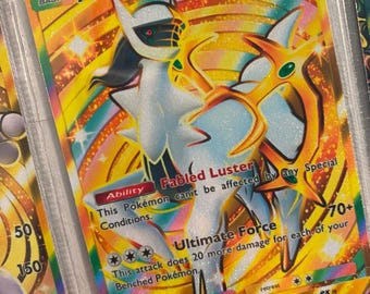 M アルセウス Z GX ポケモンカード - Etsy 日本