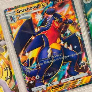 Garchomp ex pocket app tcg high quality proxy Pokemon card custom alternative full art genetic apex triumphant light space time smackdown
