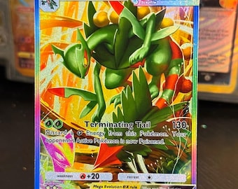 Mega Sceptile ex card fan art