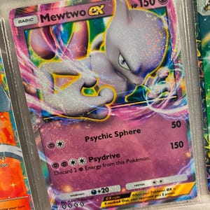 Tarjeta de Pokémon de alta calidad, alternativa, personalizada, con la genética, Apex, Triumph, Light Space Time, Smackdown, Mewtwo, aplicación de bolsillo promocional