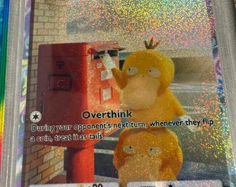 Psyduck card fan art