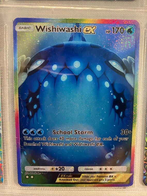 pokemon wishiwashi card flip a coin Pokemon Card Game/[SM11b] Dream League]Wishiwashi