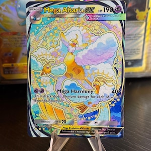 Arte de fã da carta Mega Altaria brilhante