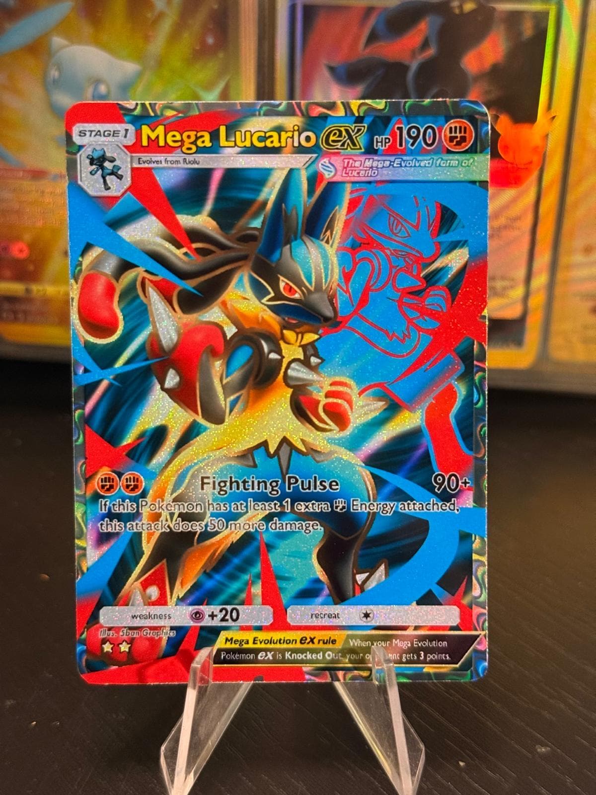 Lucario Ex - Etsy