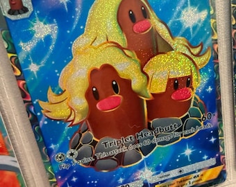 Alolan dugtrio card fan art
