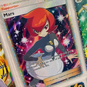 Application de poche pour entraîneur de Mars TCG, carte Pokémon proxy de haute qualité, art complet personnalisé, ensemble d'îles mythiques génétiques Apex, smackdown de l'espace-temps