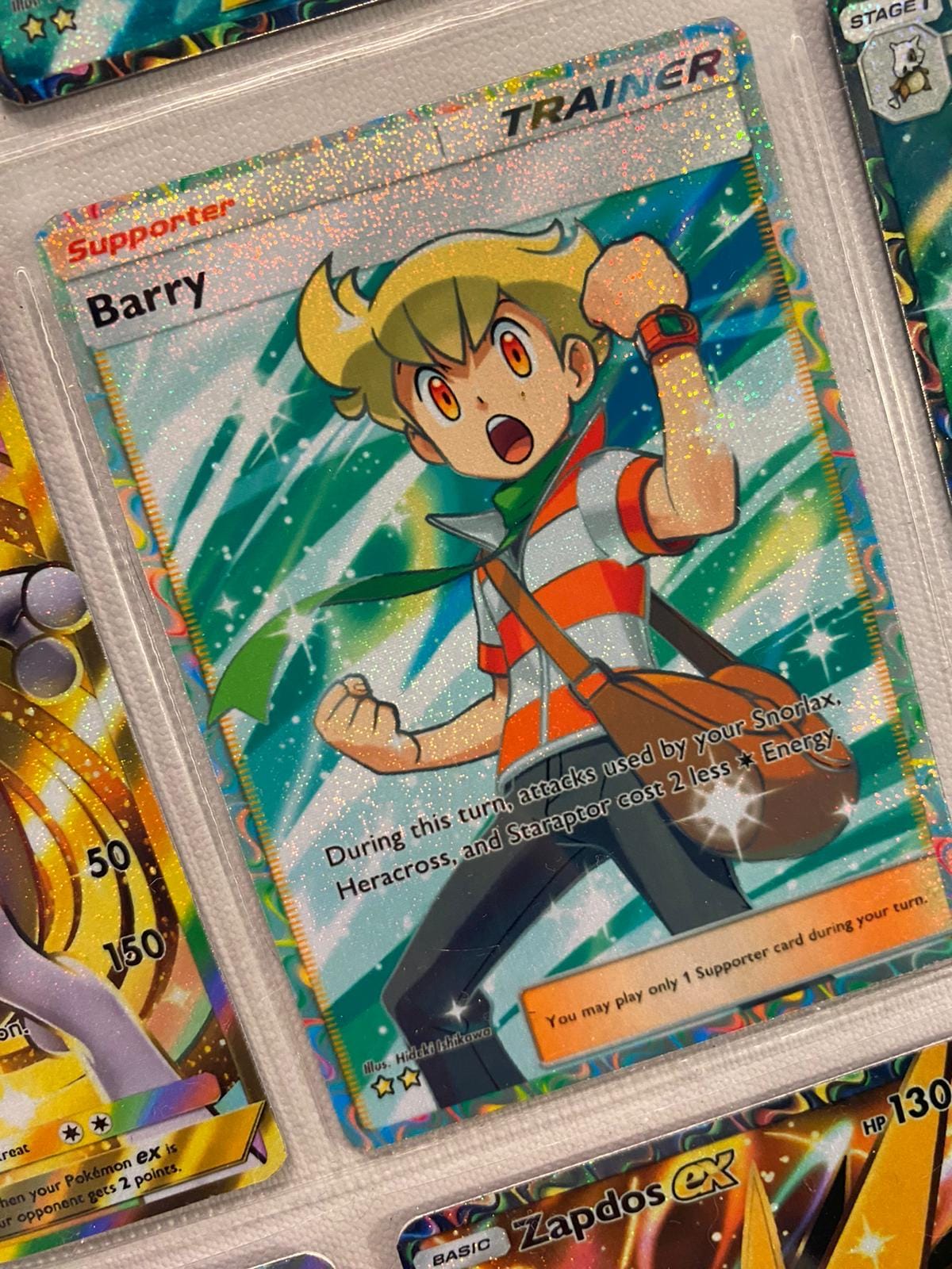 barry pokemon trainer card 167/172 Barry TCG Cards & Art