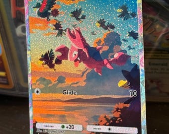 Gligar Card Fan Art - Etsy