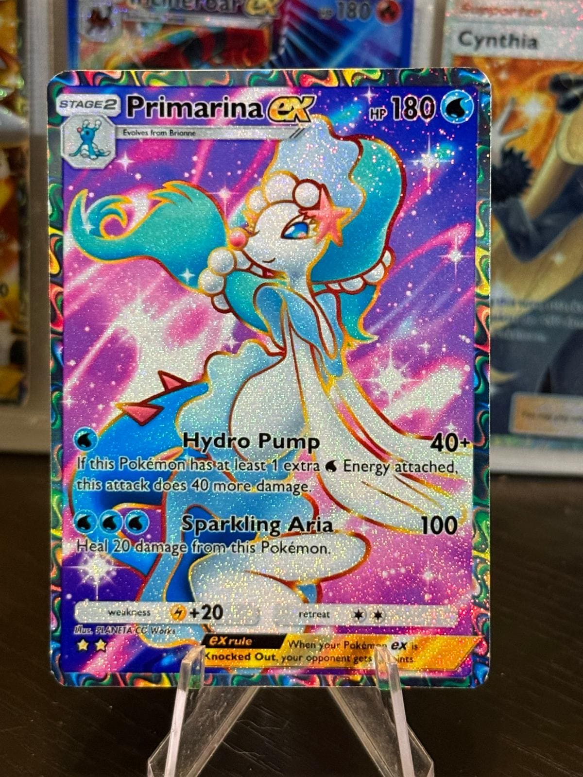 primarina gx pokemon card Pokémon Primarina GX 42/149 Sun & Moon Ultra Rare main image 0