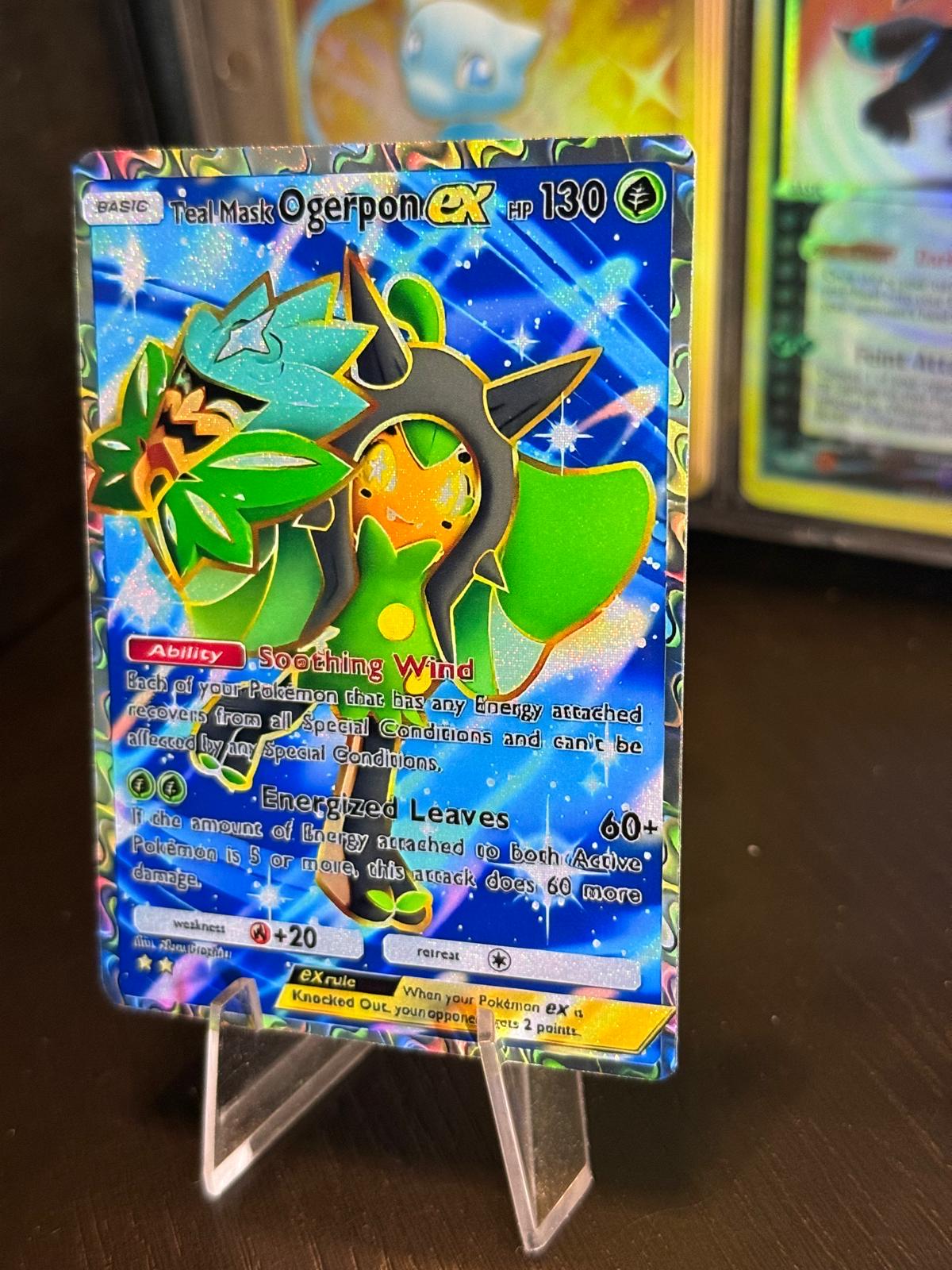 ogerpon ex pokemon card value Groudon IR main image 0