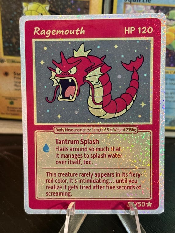 shiny red gyarados pokemon card Gyarados Shiny Red Promo XY109 Subgrades CGC 8.5 – TBC Games main image 1
