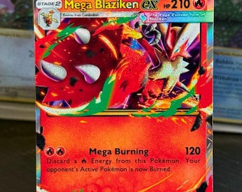 Fan art de la carte Mega Blaziken
