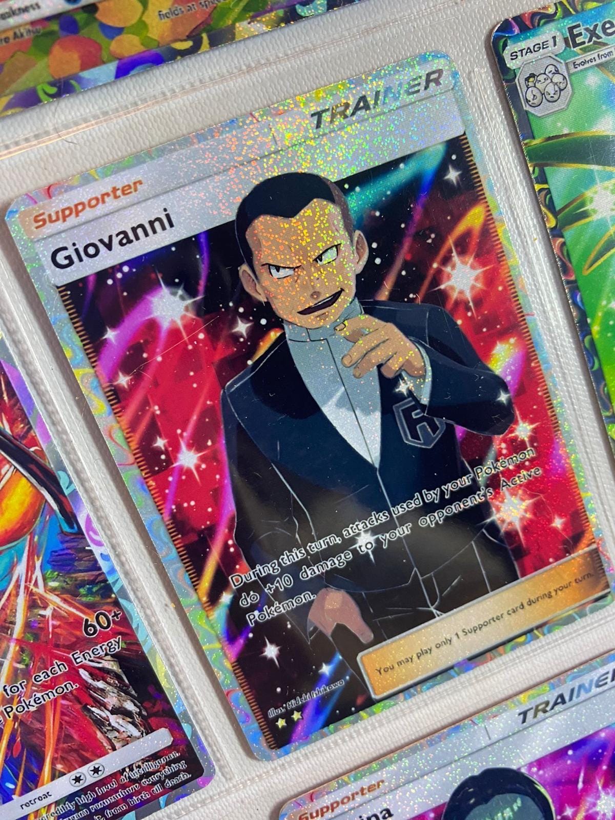 pokemon tcg giovanni card [Japanese] Pokmon Glory Team Rocket BOSS Promo end display giovanni pokemon cards The Most