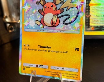 Raichu shining shiny card fan art