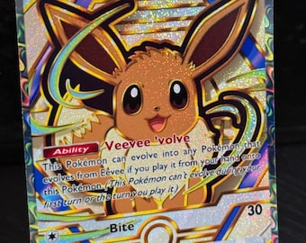 Eevee card fan art