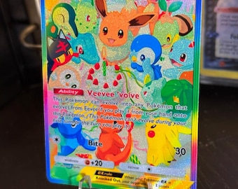 Eevee card fan art