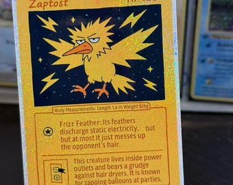 Zapdos card fan art
