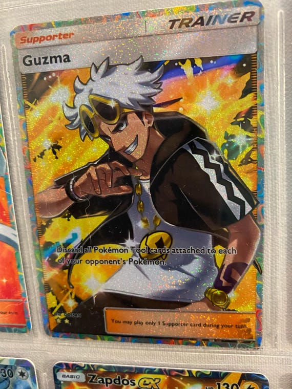 pokemon card guzma 201/167 - Blissey ex main image 0