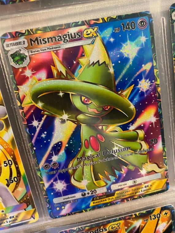 pokemon card mismagius Mismagius SM222 Black Star Promo Holo Mint Pokemon Card main image 1